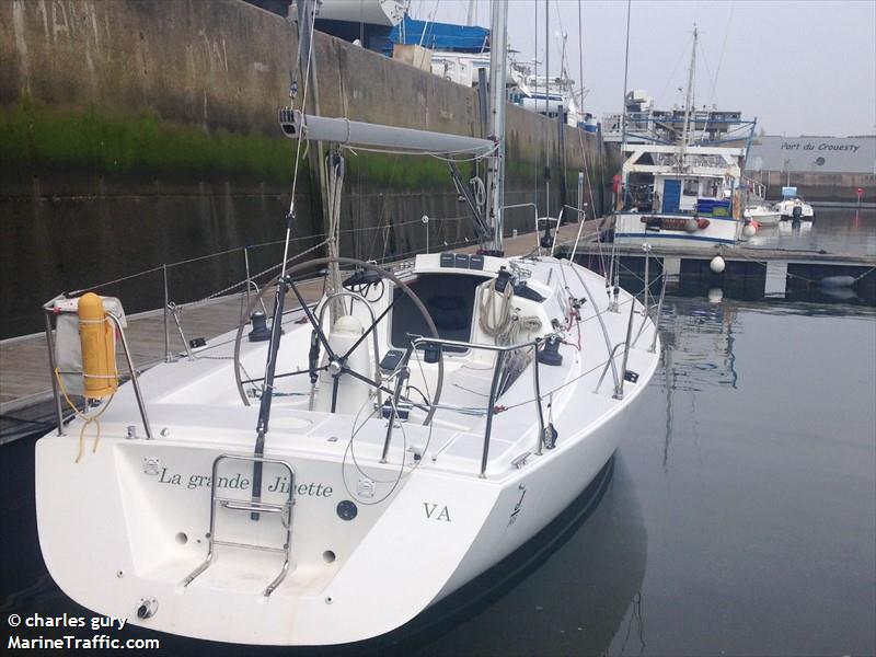 la grande jinette (Sailing vessel) - IMO , MMSI 227829720, Call Sign FAE9616 under the flag of France