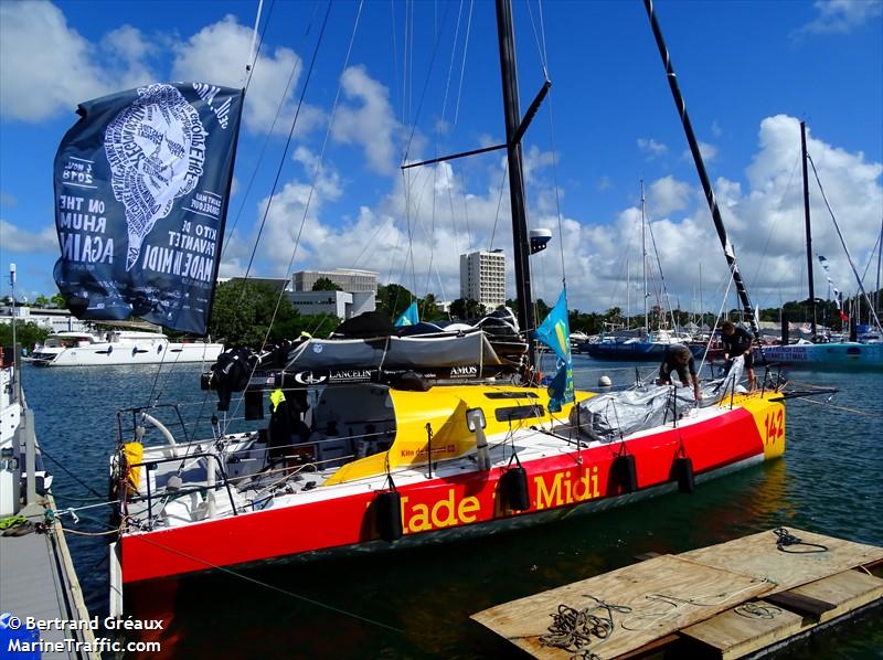 lumino - solo sailor (Sailing vessel) - IMO , MMSI 228053700, Call Sign FIQL under the flag of France