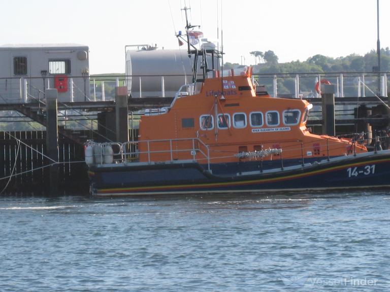 rnli lifeboat d-834 (SAR) - IMO , MMSI 232019614 under the flag of United Kingdom (UK)