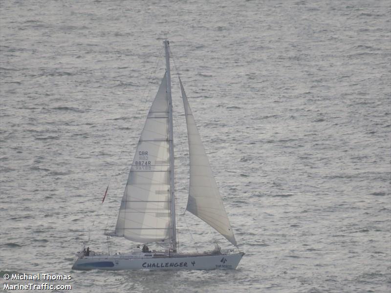 challenger 4 (Sailing vessel) - IMO , MMSI 235010000, Call Sign ZQCN2 under the flag of United Kingdom (UK)