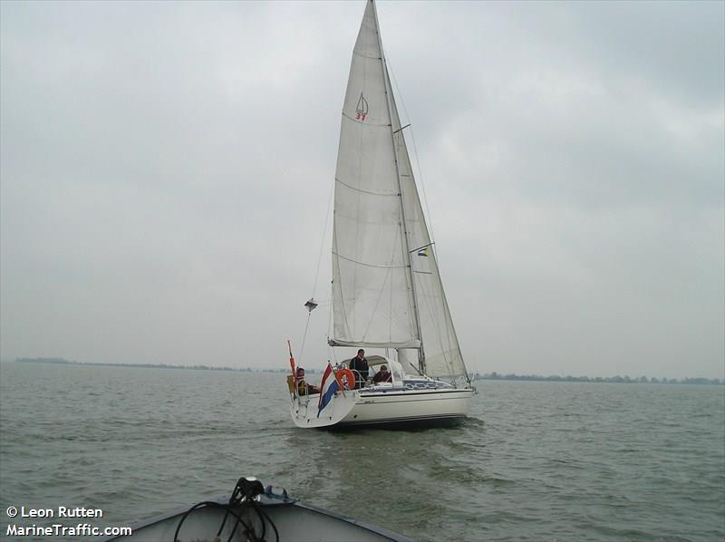 boreas (Sailing vessel) - IMO , MMSI 244050352, Call Sign PF2082 under the flag of Netherlands