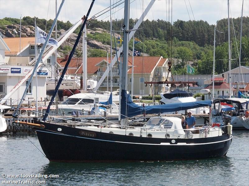 vidrus (Sailing vessel) - IMO , MMSI 244650725, Call Sign PE5484 under the flag of Netherlands