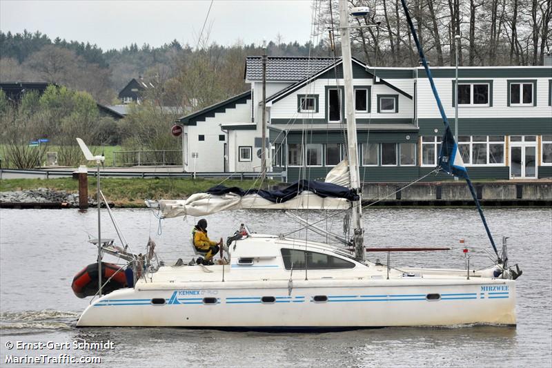 mirzwee (Sailing vessel) - IMO , MMSI 244660912, Call Sign PB4971 under the flag of Netherlands