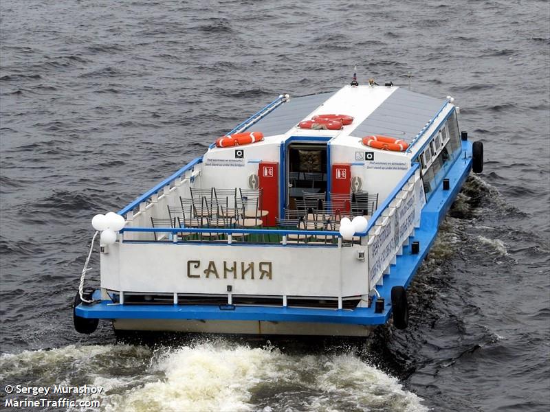 sanija (Passenger ship) - IMO , MMSI 273369650 under the flag of Russia