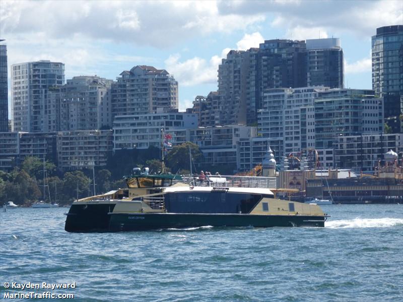 olive cotton (Passenger ship) - IMO , MMSI 503100450 under the flag of Australia