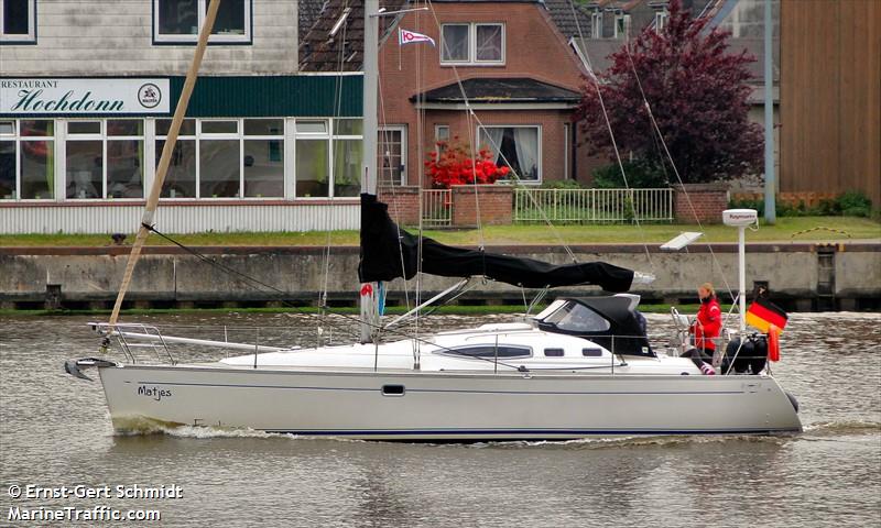 matjes (Sailing vessel) - IMO , MMSI 211766910, Call Sign DD9456 under the flag of Germany