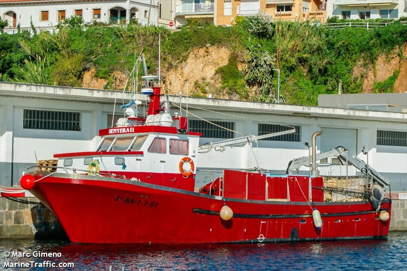 senyera (Fishing vessel) - IMO , MMSI 224010990, Call Sign EA2852 under the flag of Spain