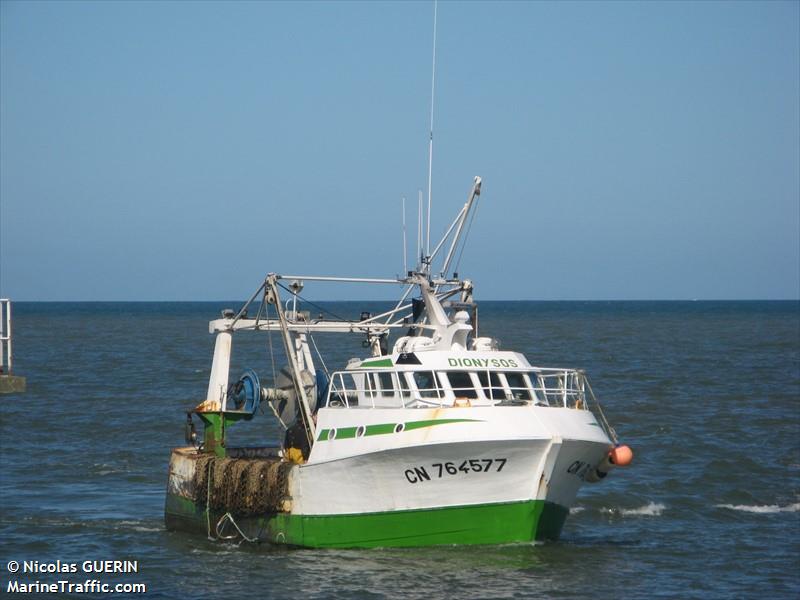 fv dionysos (Fishing vessel) - IMO , MMSI 228839000, Call Sign FLPB under the flag of France