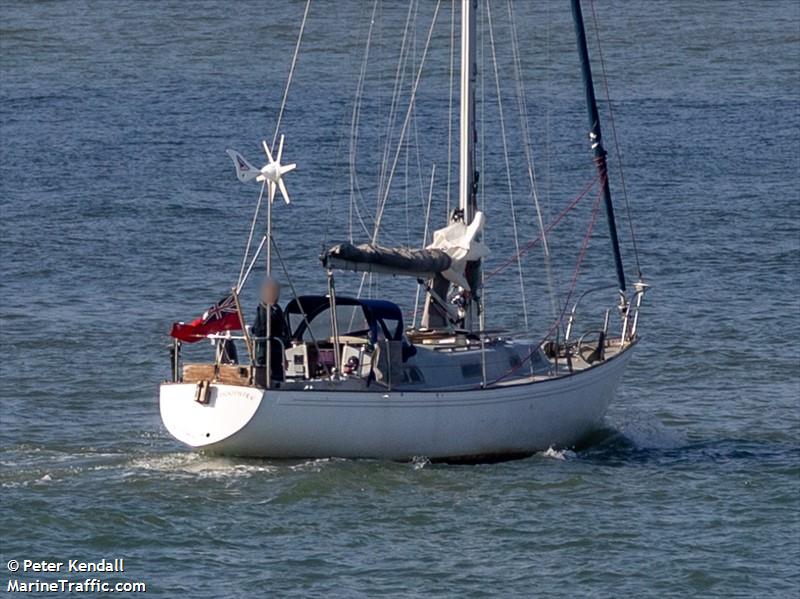 moonfire (Sailing vessel) - IMO , MMSI 235012572, Call Sign ZNXD9 under the flag of United Kingdom (UK)