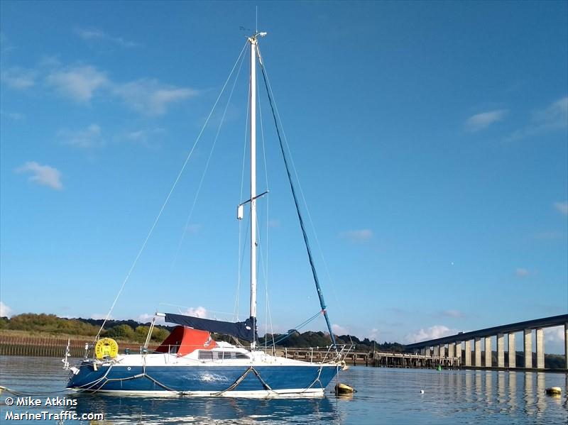 tranquillity (Sailing vessel) - IMO , MMSI 235060888, Call Sign MLVD6 under the flag of United Kingdom (UK)