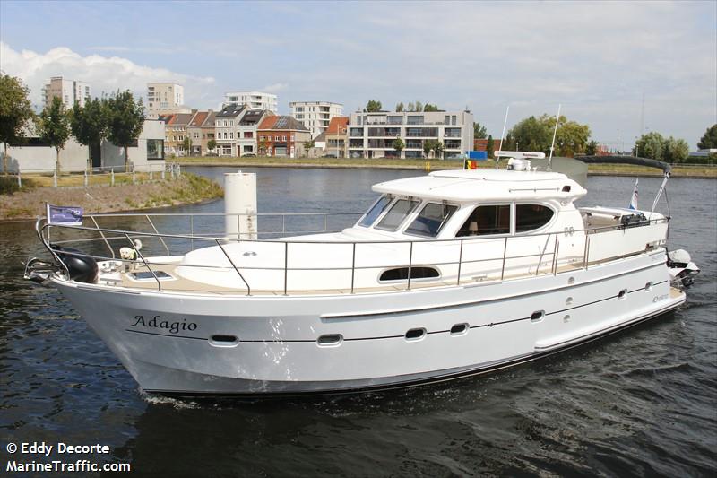 adagio (Pleasure craft) - IMO , MMSI 244860147 under the flag of Netherlands