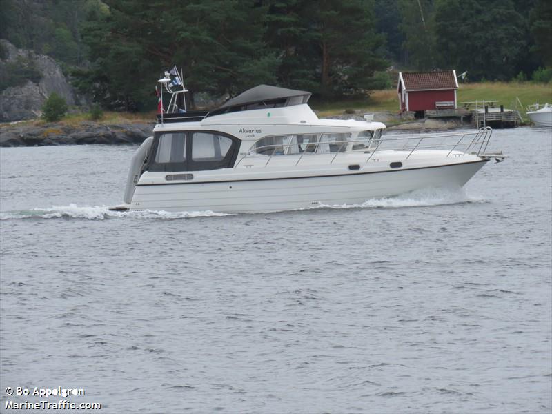 akvarius (Pleasure craft) - IMO , MMSI 258167540, Call Sign LL2887 under the flag of Norway