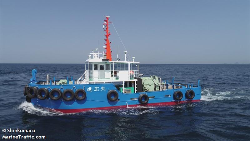 shinko maru (Tug) - IMO , MMSI 431013117 under the flag of Japan