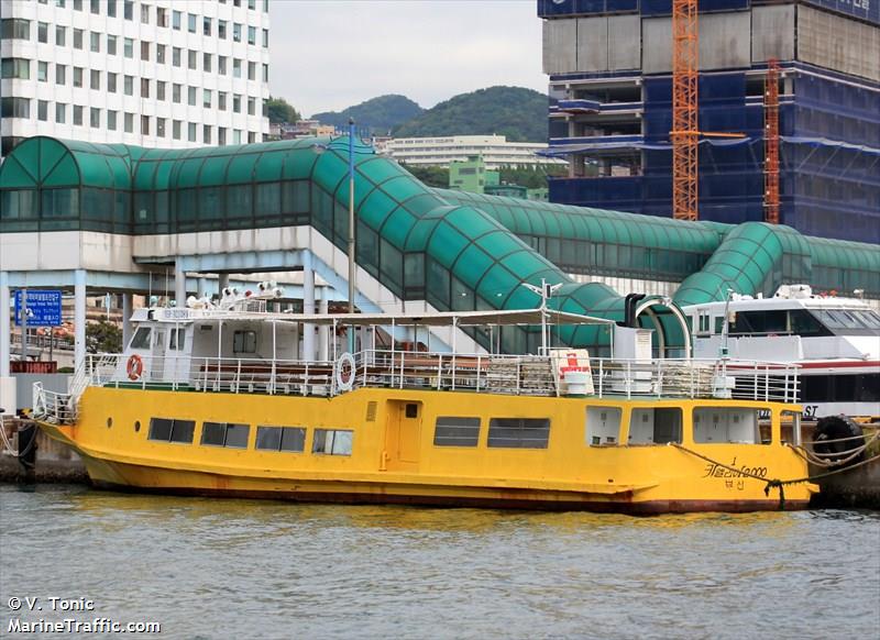 camellia (Passenger ship) - IMO , MMSI 440111660, Call Sign 921089 under the flag of Korea