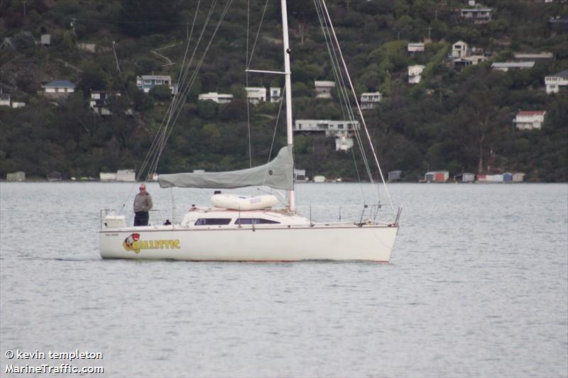 ballistic (Sailing vessel) - IMO , MMSI 512008718, Call Sign ZMW4265 under the flag of New Zealand