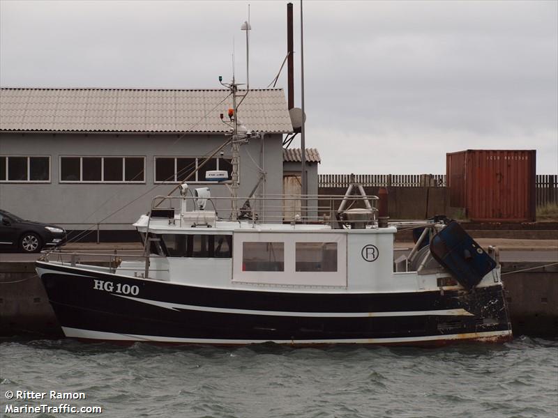 e 100 ella sofie (Fishing vessel) - IMO , MMSI 219019804, Call Sign OX2809 under the flag of Denmark