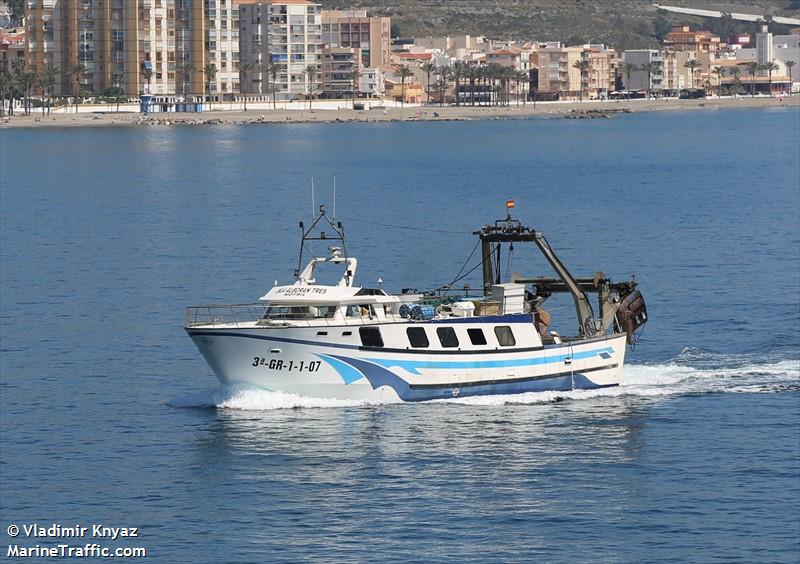 isla alboran tres (Fishing vessel) - IMO , MMSI 224297770, Call Sign EA2733 under the flag of Spain