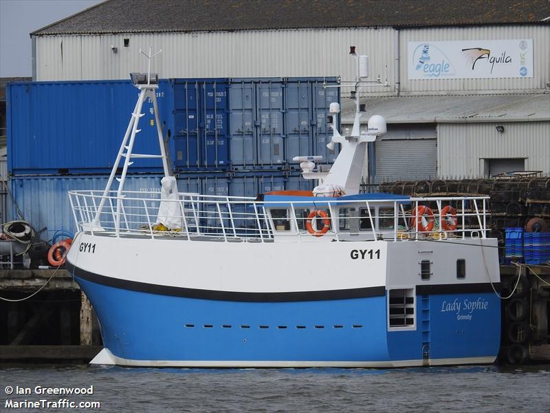 lady sophie (Fishing vessel) - IMO , MMSI 232026408, Call Sign MGVG4 under the flag of United Kingdom (UK)