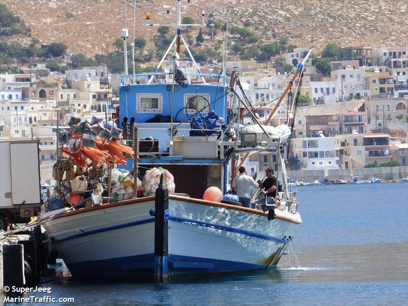 kalymnos (Fishing vessel) - IMO , MMSI 239329000, Call Sign SW4817 under the flag of Greece