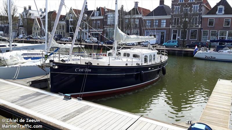 cest bon (Sailing vessel) - IMO , MMSI 244770567 under the flag of Netherlands