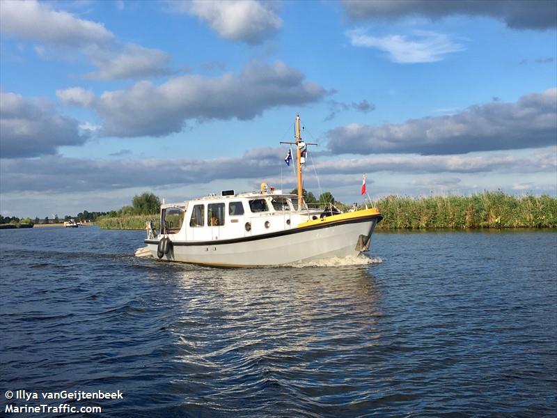 cirdan (Pleasure craft) - IMO , MMSI 244830252, Call Sign PD3188 under the flag of Netherlands