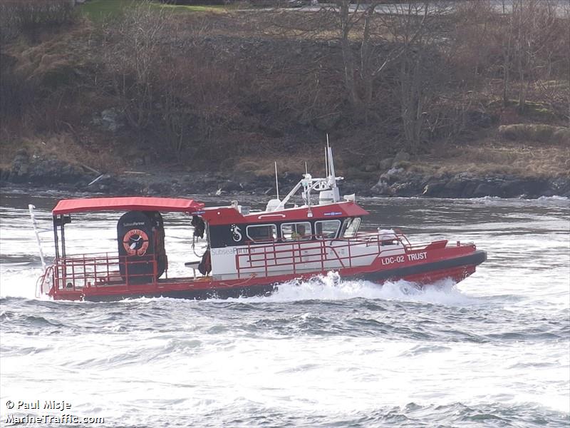 ldc trust (Diving ops) - IMO , MMSI 257034480, Call Sign LH2162 under the flag of Norway