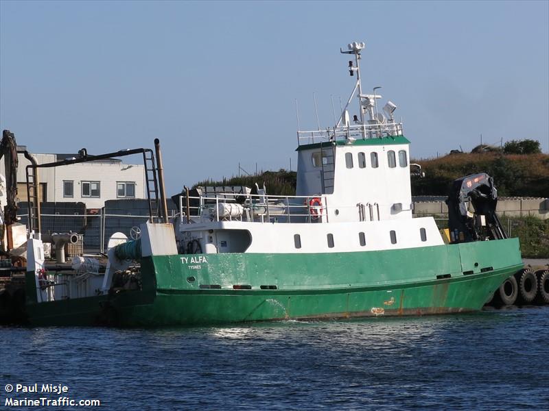 ty alfa (Cargo ship) - IMO , MMSI 257356400, Call Sign LGCZ under the flag of Norway