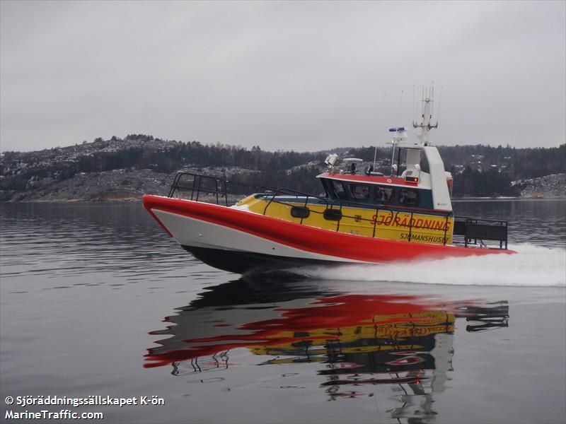 rescue sjomanshuset (SAR) - IMO , MMSI 265547110, Call Sign 7SA2140 under the flag of Sweden