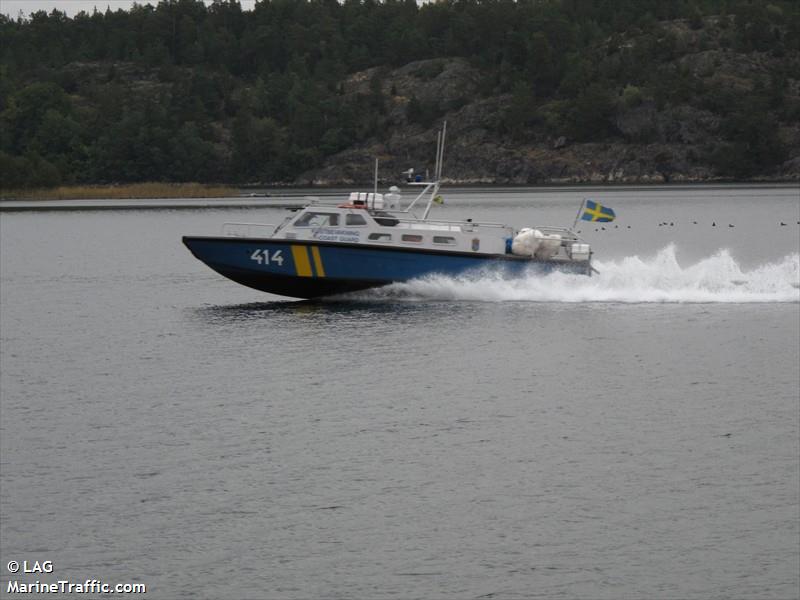 kbv 414 (Law enforcment) - IMO , MMSI 265590500, Call Sign 7SA2332 under the flag of Sweden