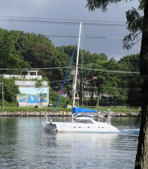 purrfect (Sailing vessel) - IMO , MMSI 316013580 under the flag of Canada