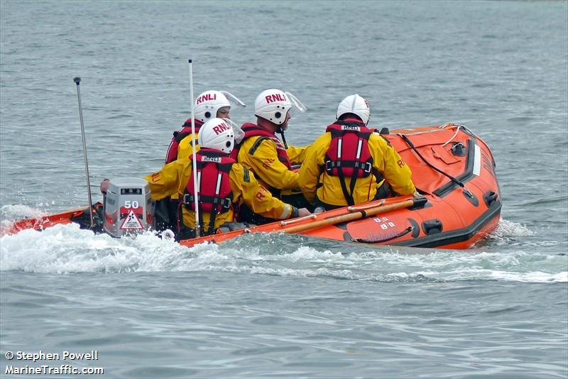 rnli lifeboat d-768 (SAR) - IMO , MMSI 235103258 under the flag of United Kingdom (UK)