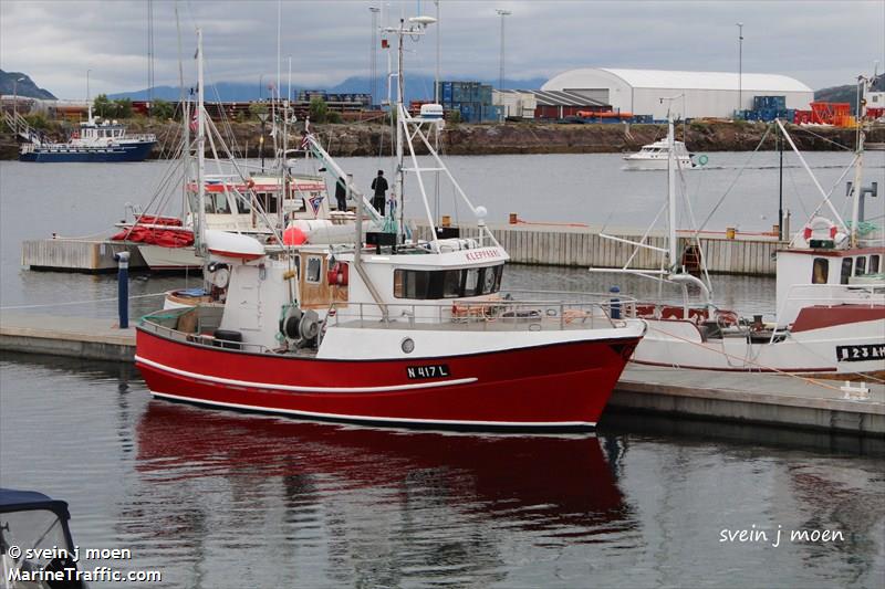 kleppabas (Fishing vessel) - IMO , MMSI 257478020, Call Sign LM9716 under the flag of Norway