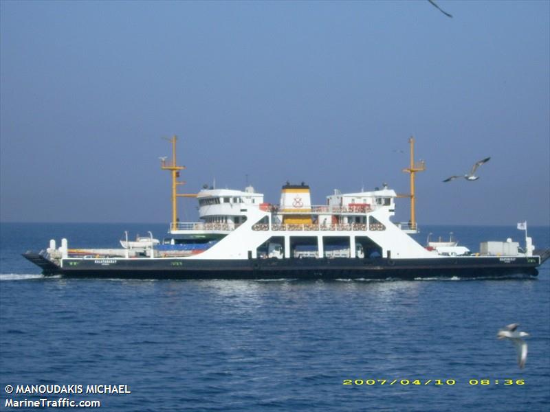 galatasaray (Passenger ship) - IMO , MMSI 271002504, Call Sign TC5483 under the flag of Turkey