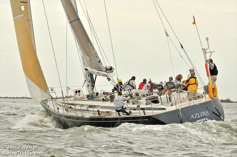 blue (Sailing vessel) - IMO , MMSI 367573540 under the flag of United States (USA)