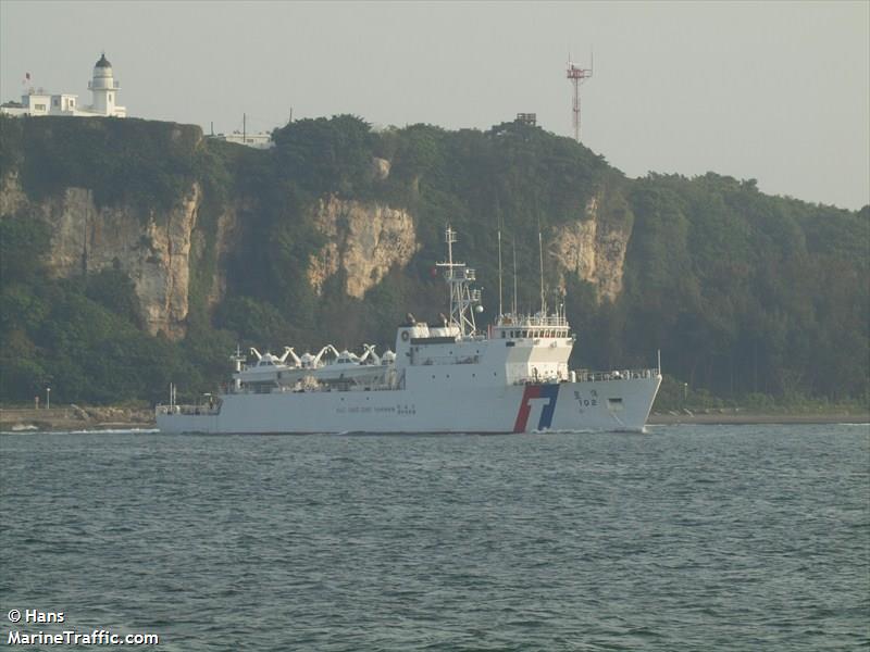 wei hsing cutter (Military ops) - IMO , MMSI 416006500, Call Sign BDBY under the flag of Taiwan