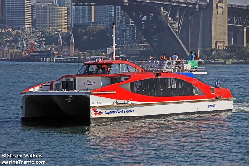 mary reibey (Passenger ship) - IMO , MMSI 503010140 under the flag of Australia