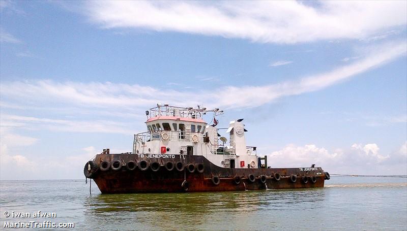 tb.jeneponto 1 (Tug) - IMO , MMSI 525024043 under the flag of Indonesia