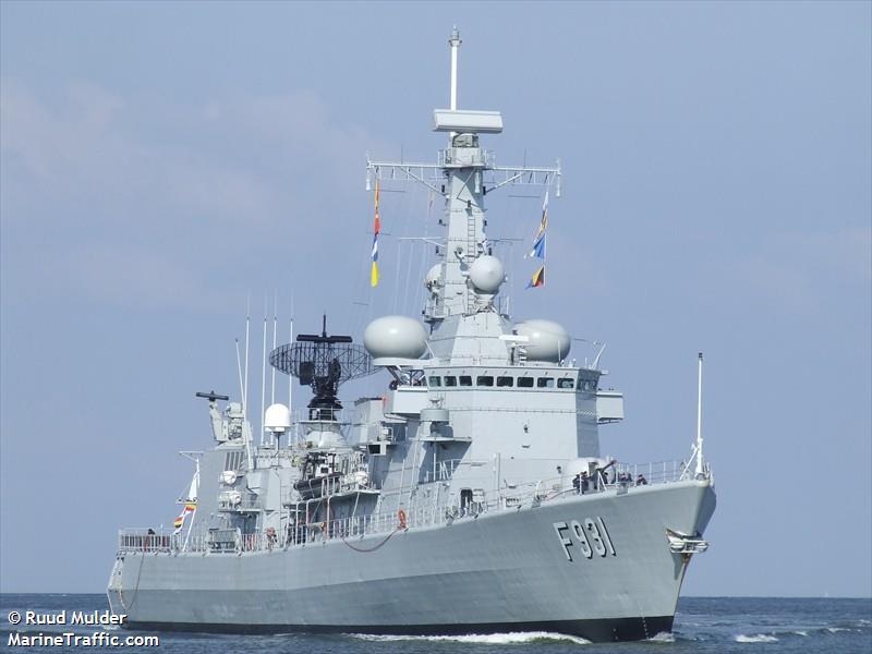 f931 louise marie (Military ops) - IMO , MMSI 205205000, Call Sign ORJQ under the flag of Belgium