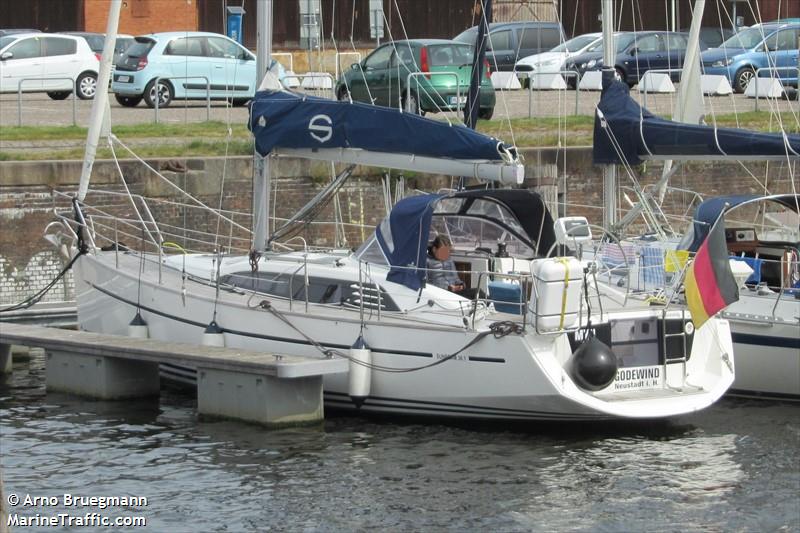 godewind (Sailing vessel) - IMO , MMSI 211731150, Call Sign DJ8597 under the flag of Germany