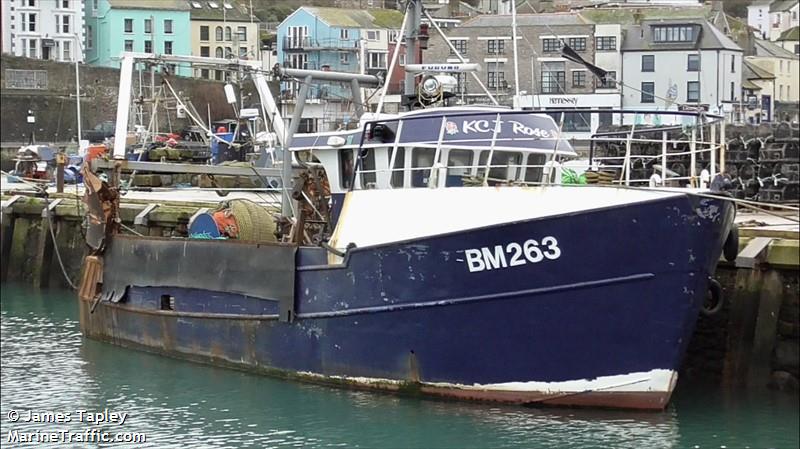 mfv kcj rose (Fishing vessel) - IMO , MMSI 232012584, Call Sign 2OTW under the flag of United Kingdom (UK)