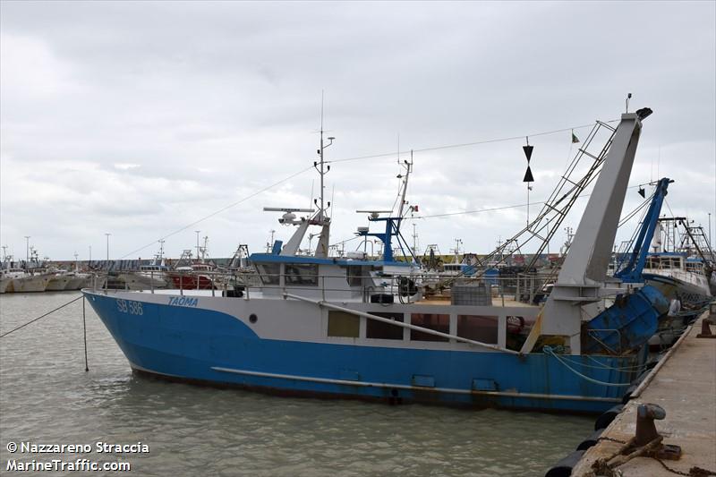 taoma (Fishing vessel) - IMO , MMSI 247087940, Call Sign IJDA2 under the flag of Italy