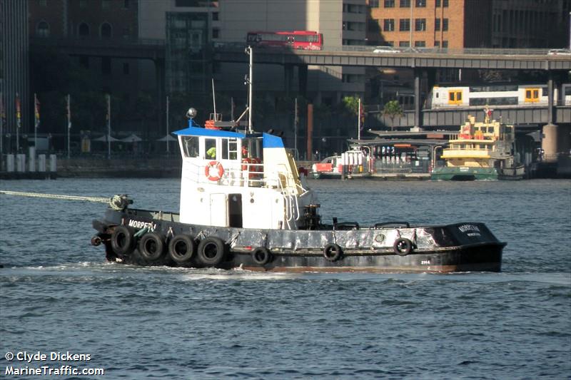 morpeth (Towing vessel) - IMO , MMSI 503003330, Call Sign MORPETH under the flag of Australia