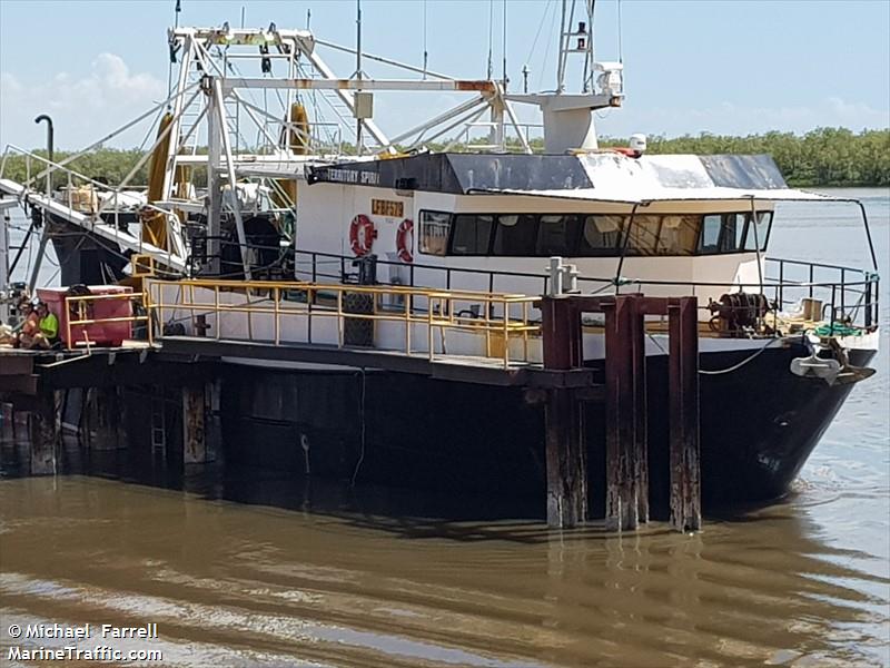 territory spirit (Fishing vessel) - IMO , MMSI 503066510, Call Sign VNW5474 under the flag of Australia