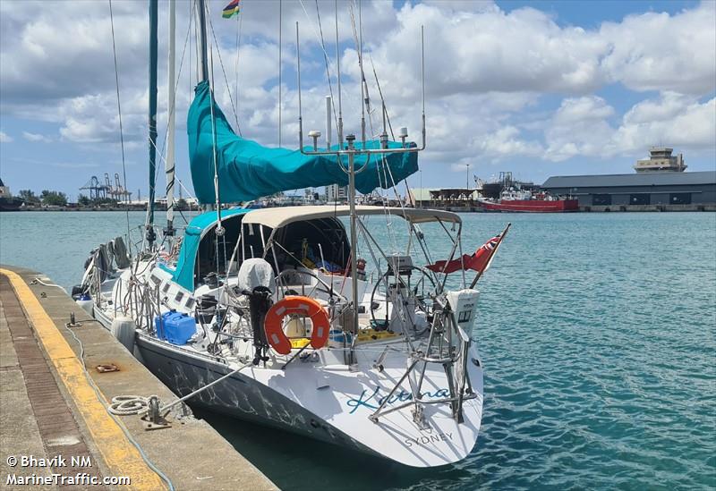 sv katmai (Sailing vessel) - IMO , MMSI 503087620 under the flag of Australia