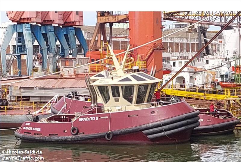 ernesto s (Tug) - IMO , MMSI 701001032, Call Sign LW3106 under the flag of Argentina