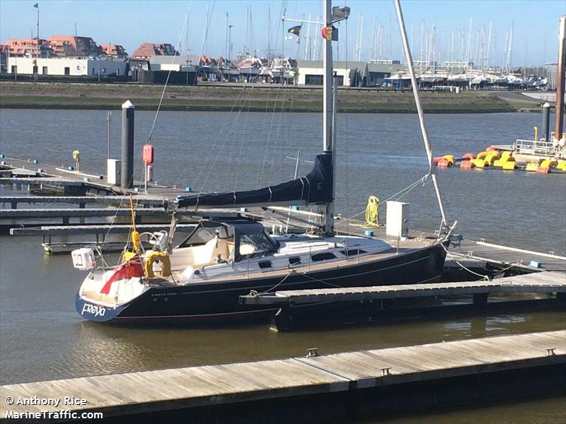 freya (Sailing vessel) - IMO , MMSI 232013519, Call Sign MCMA8 under the flag of United Kingdom (UK)