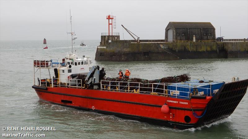 normandy trader (Cargo ship) - IMO , MMSI 235091173, Call Sign 2FGY2 under the flag of United Kingdom (UK)