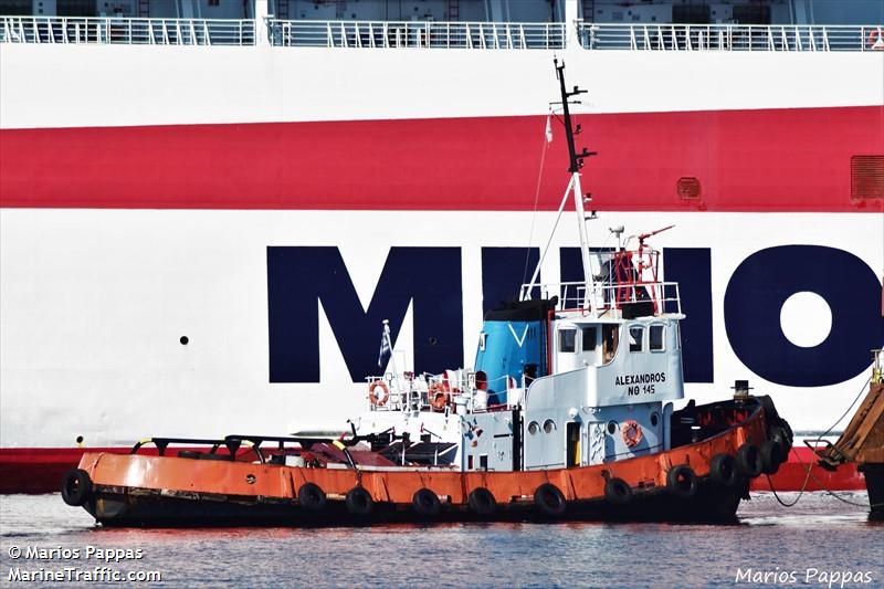 alexandros (Tug) - IMO , MMSI 237082900, Call Sign SV5120 under the flag of Greece