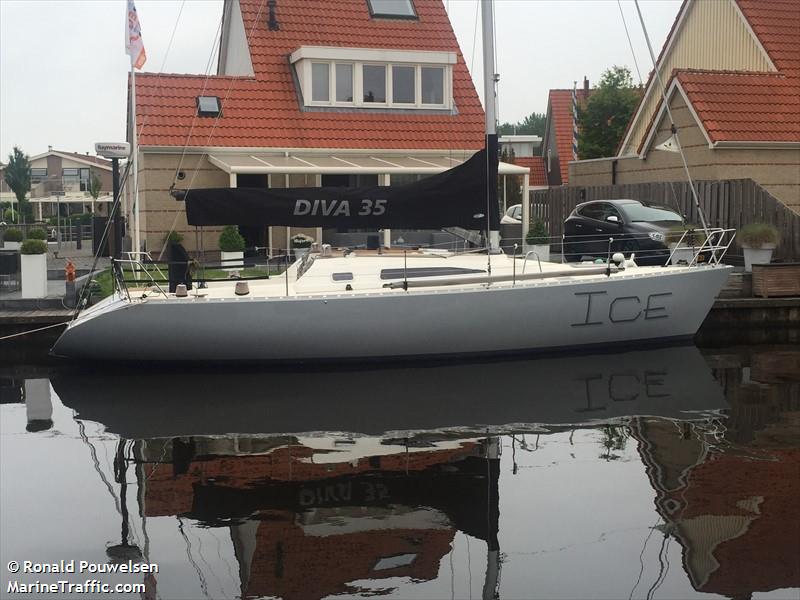 ice (Sailing vessel) - IMO , MMSI 244087074, Call Sign PI9341 under the flag of Netherlands