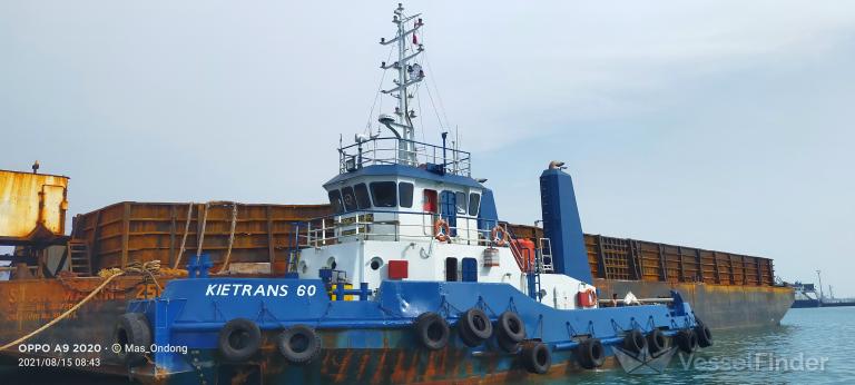 tb kietrans 60 (Towing vessel (tow>200)) - IMO , MMSI 525023286, Call Sign YDA3458 under the flag of Indonesia